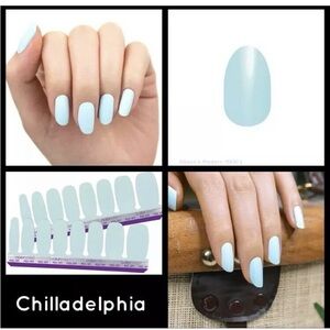 Color Street Chilladelphia Light Blue Nail Wraps
